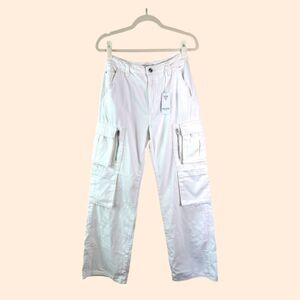 Guess Wide Leg Cargo Jeans